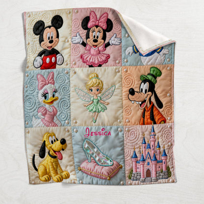 Magical Friends - Personalized Blanket TC100141