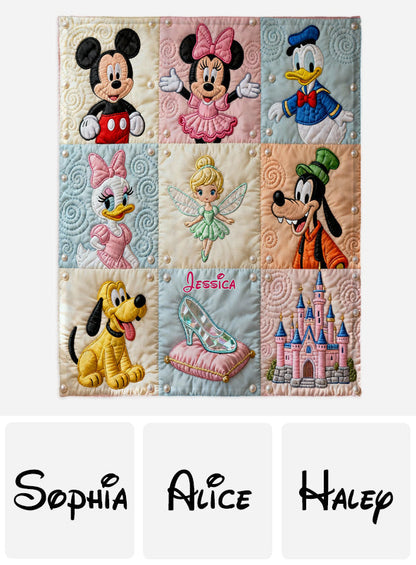 Magical Friends - Personalized Blanket TC100141