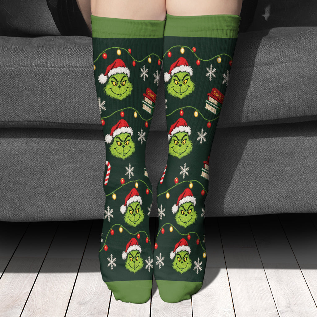 I'm Reading - Middle Tube Socks TC100177