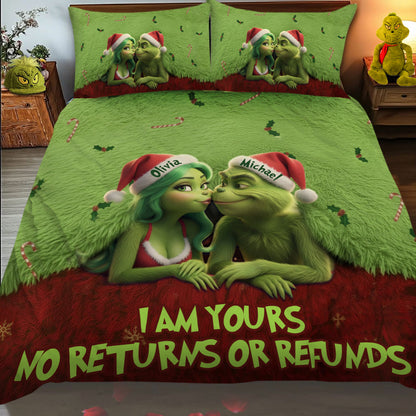 I Am Yours - Personalized Quilted Bedding Set TC100166
