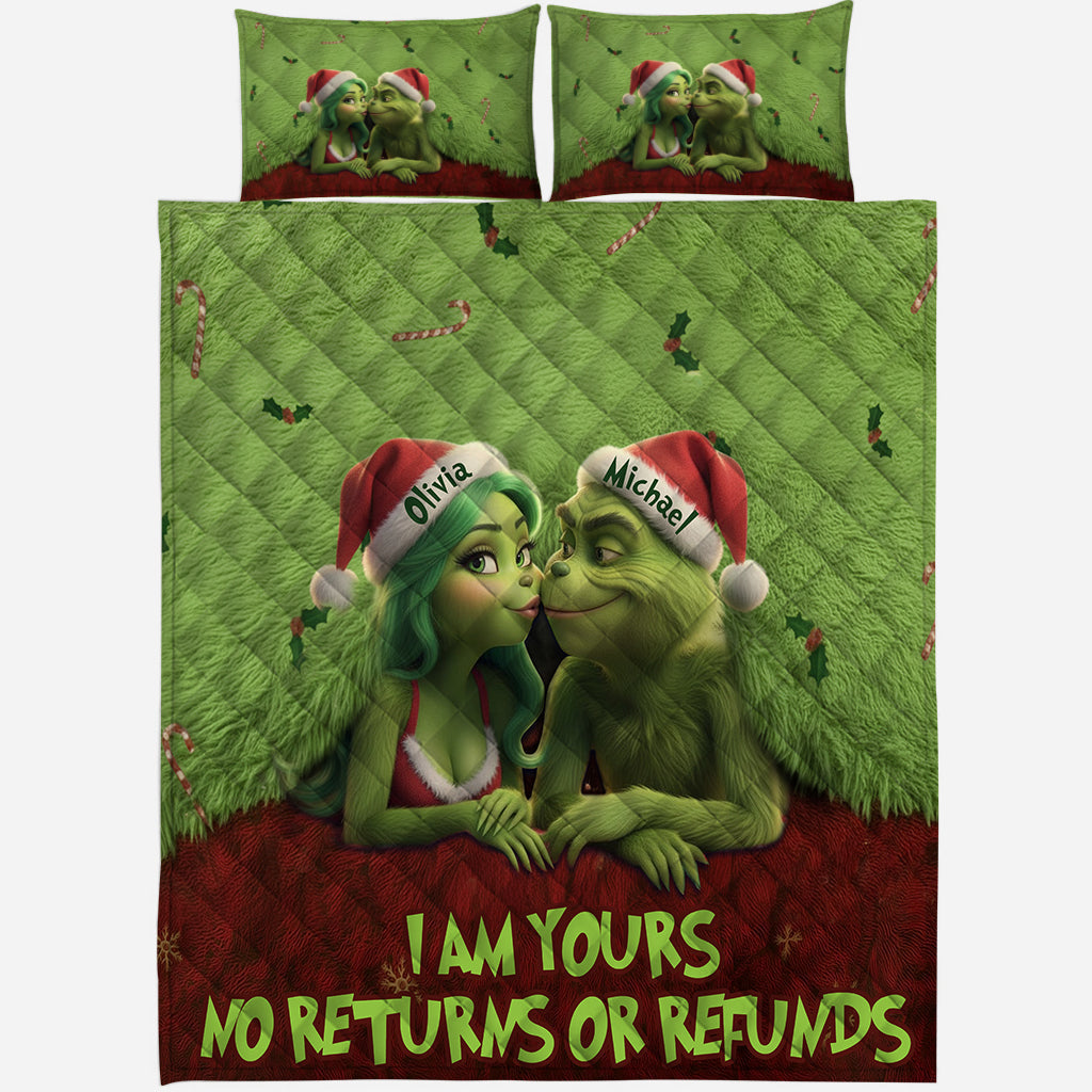 I Am Yours - Personalized Quilted Bedding Set TC100166