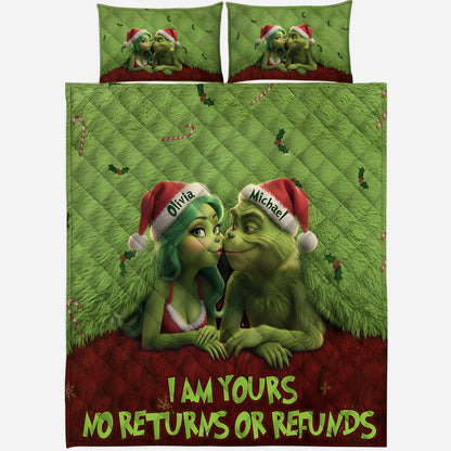 I Am Yours - Personalized Quilted Bedding Set TC100166