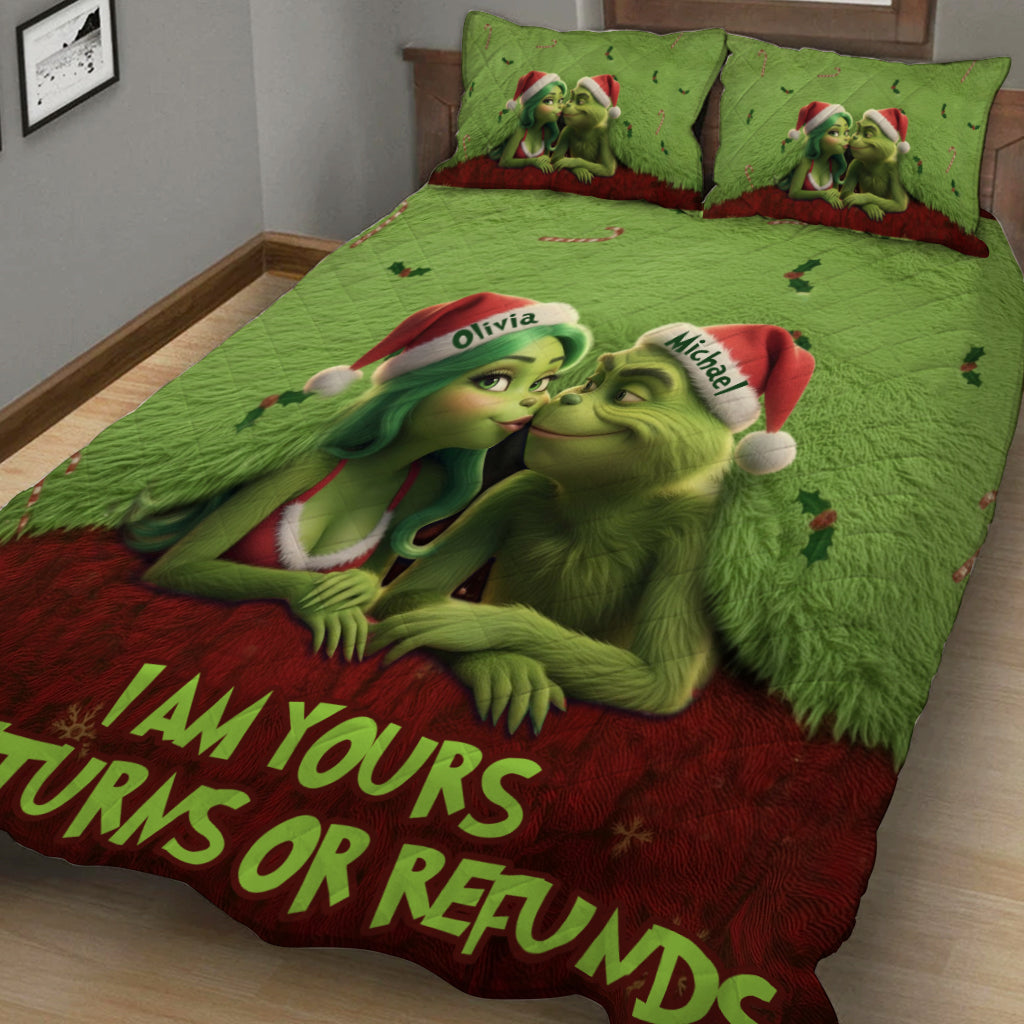 I Am Yours - Personalized Quilted Bedding Set TC100166