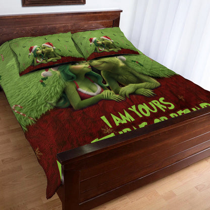 I Am Yours - Personalized Quilted Bedding Set TC100166