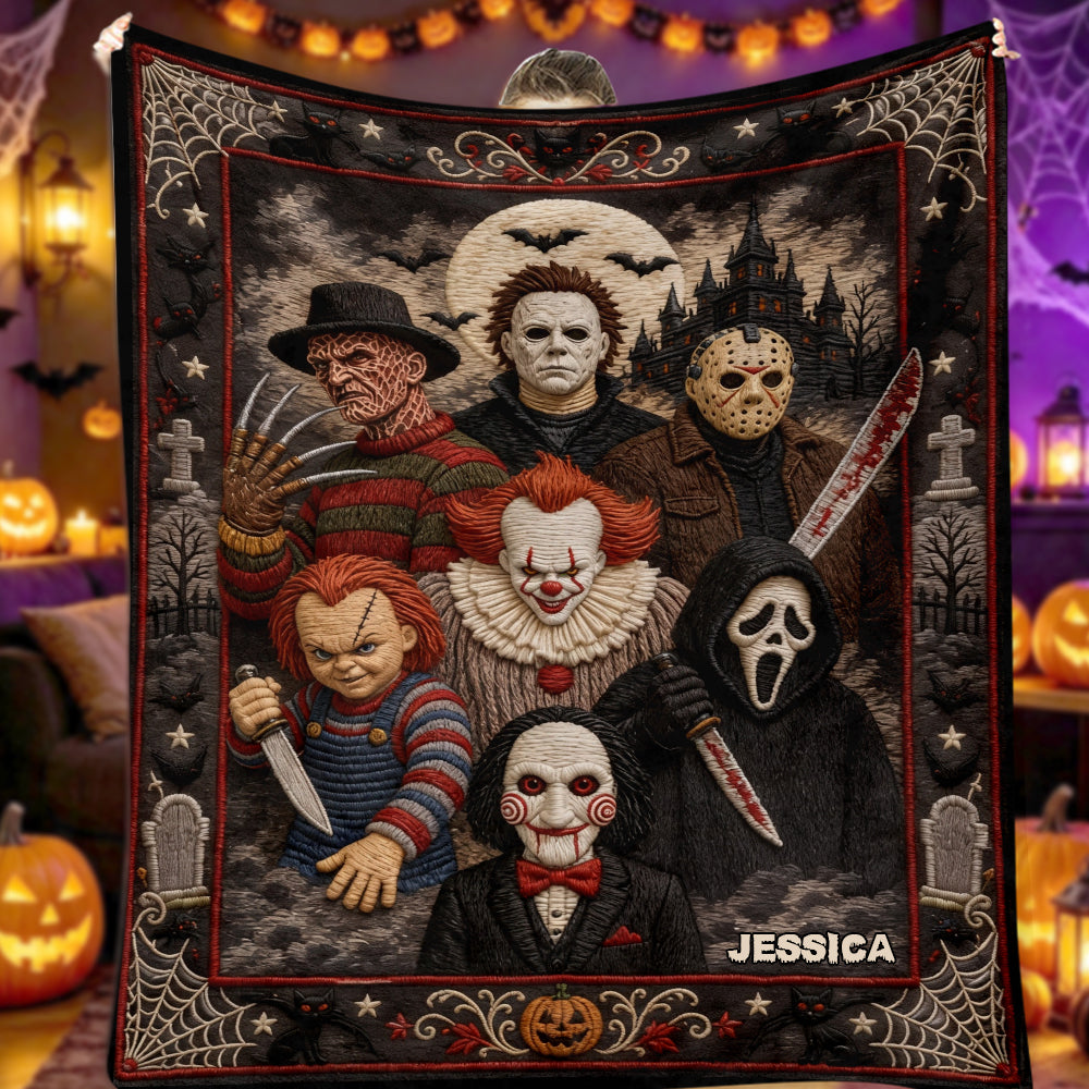 The Horror Nightmare - Personalized Blanket TC100113