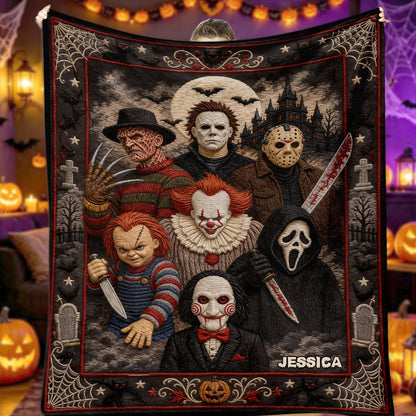 The Horror Nightmare - Personalized Blanket TC100113