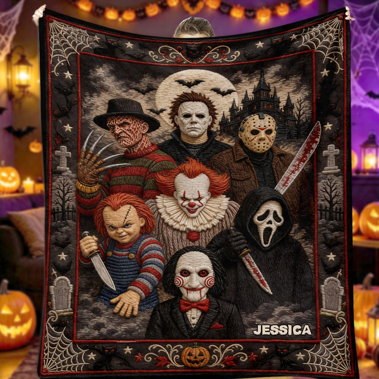 The Horror Nightmare - Personalized Blanket TC100113