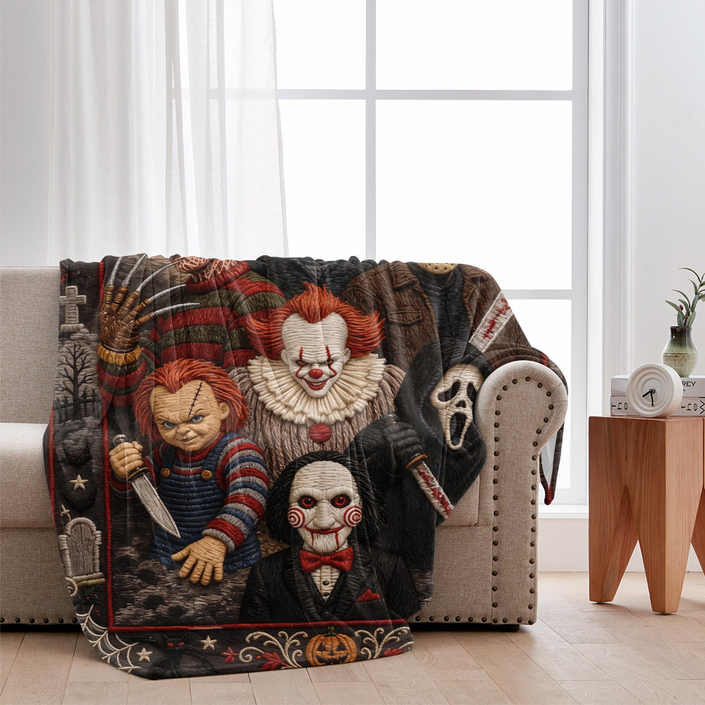 The Horror Nightmare - Personalized Blanket TC100113