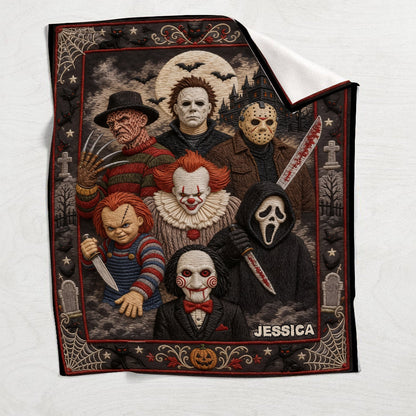 The Horror Nightmare - Personalized Blanket TC100113