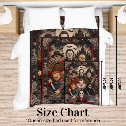 The Horror Nightmare - Personalized Blanket TC100113