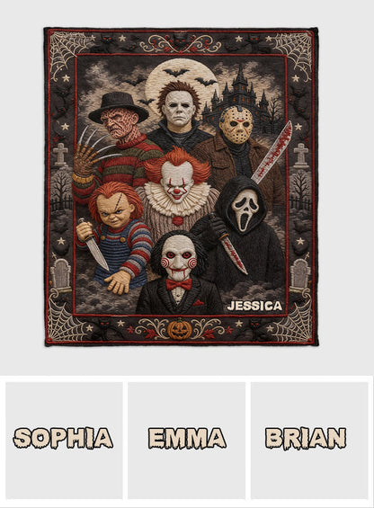 The Horror Nightmare - Personalized Blanket TC100113