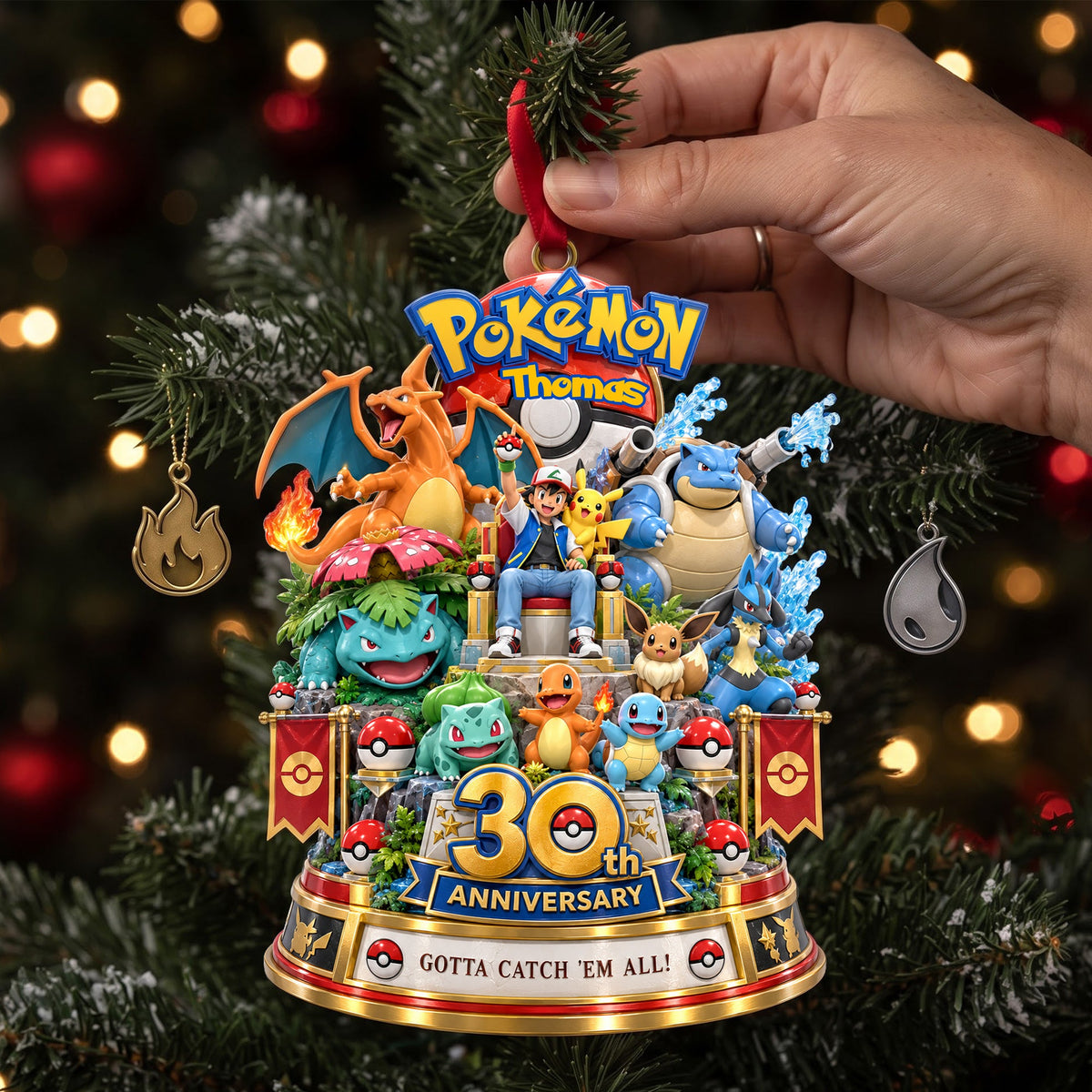 30th Anniversary Creature - Personalized Ornament Gifts TC100133