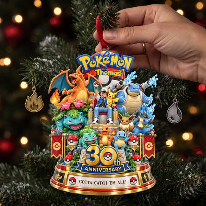 30th Anniversary Creature - Personalized Ornament Gifts TC100133