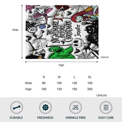 Nightmare - Personalized Blanket TC100110