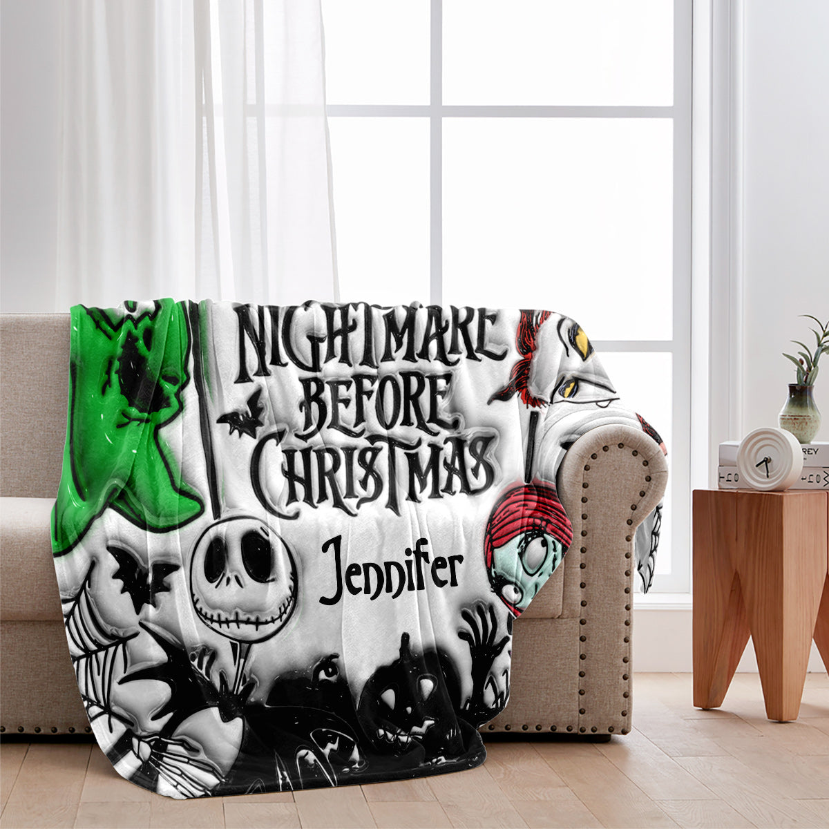 Nightmare - Personalized Blanket TC100110