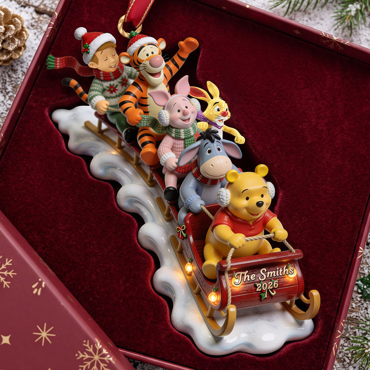Jolly Snow Ride - Personalized Ornament Gifts TC100146