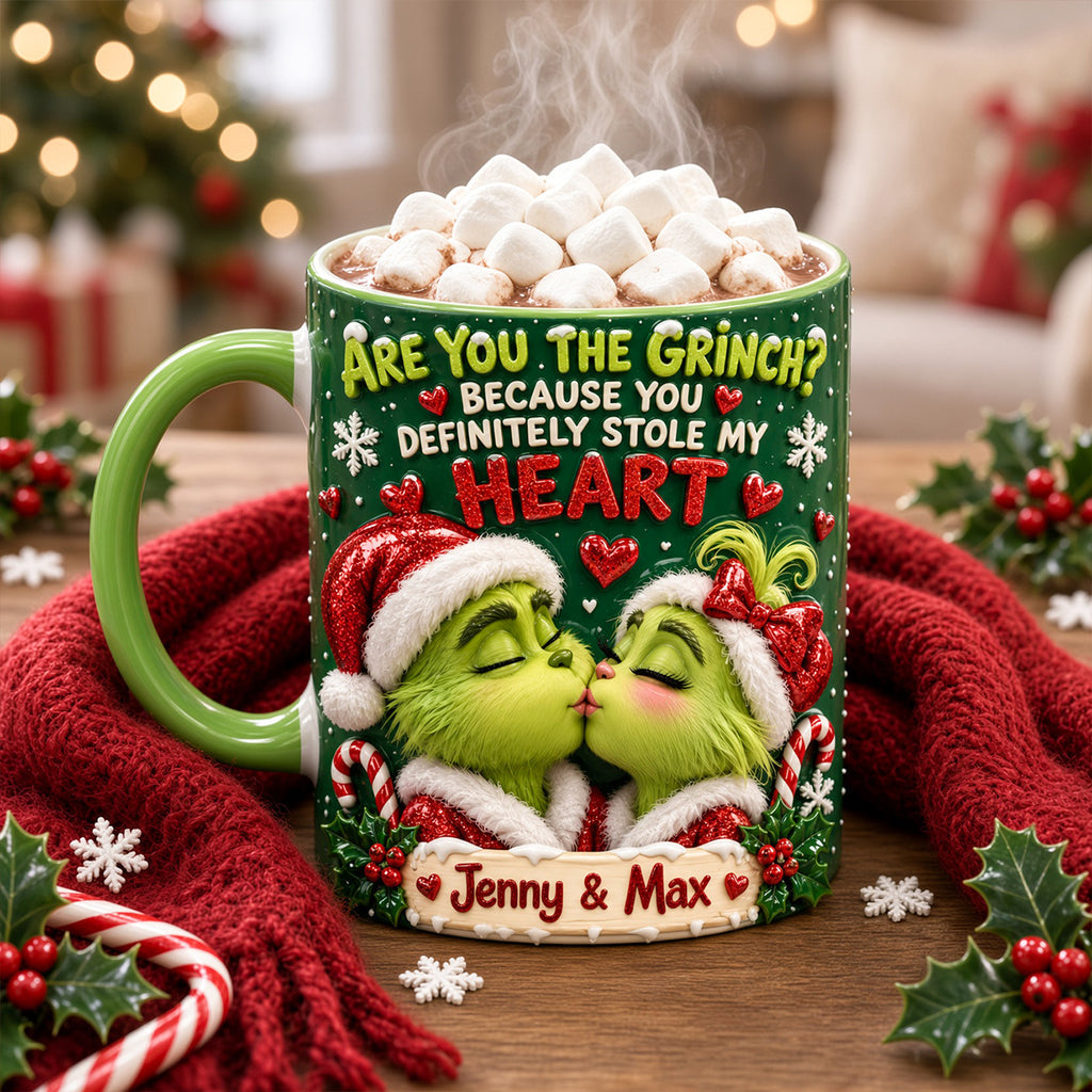 My Dear Mischief Sweetheart You Stole My Heart - Personalized Mug KN100276