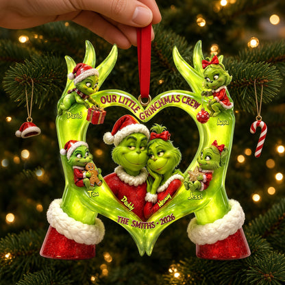 Little Mischief Family - Personalized Ornament Gifts TC100164