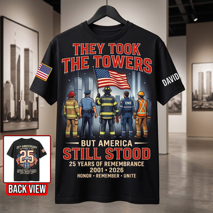25 Years Of Remembrance - Personalized 3D Shirt TC100038