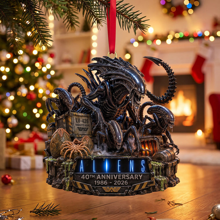 Sci-Fi Creature Celebrating 40th Anniversary - Personalized Ornament Gifts TC100139