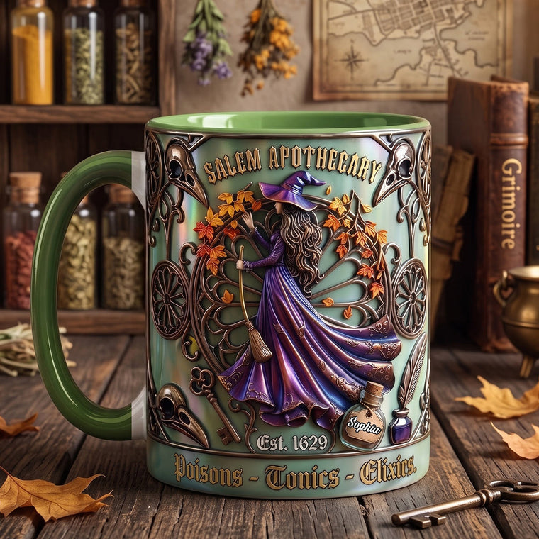 Ancient Ancestral Witch - Personalized Mug TC100055