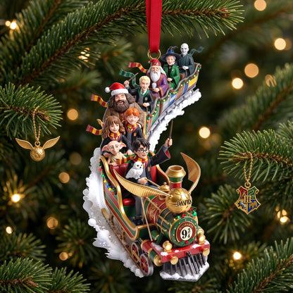 Fantasy Snow Train - Personalized Ornament Gifts TC100167