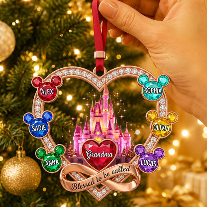Grandma Magical Family - Personalized Ornament Gifts VT100145