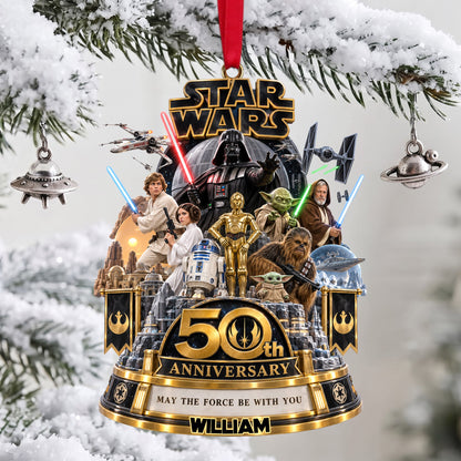 50th Anniversary Warriors Merry Christmas - Personalized Ornament Gifts TC100132