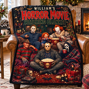 Christmas Night Villain - Personalized Blanket KN100272