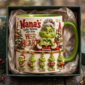 Grandma Holiday Christmas - Personalized Mug KN100260