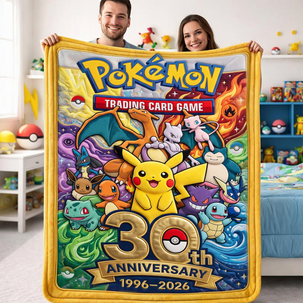 30th Anniversary Creature - Personalized Blanket TC100193