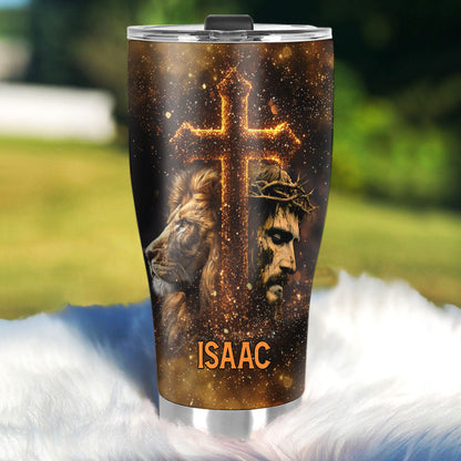 Know Jesus Know Peace - Personalized Stainless Steel Tumbler