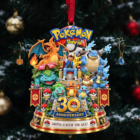 30th Anniversary Creature - Personalized Ornament Gifts TC100133