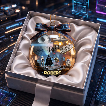 Space Scene - Personalized Ornament Gifts TC100127