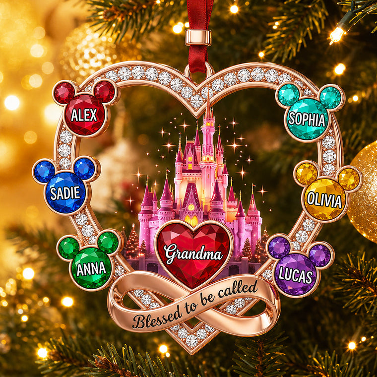 Grandma Magical Family - Personalized Ornament Gifts VT100145