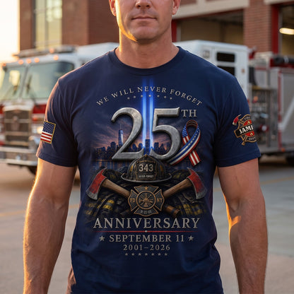 9/11 We Will Never Forget - Personalized 3D Shirt TC100021