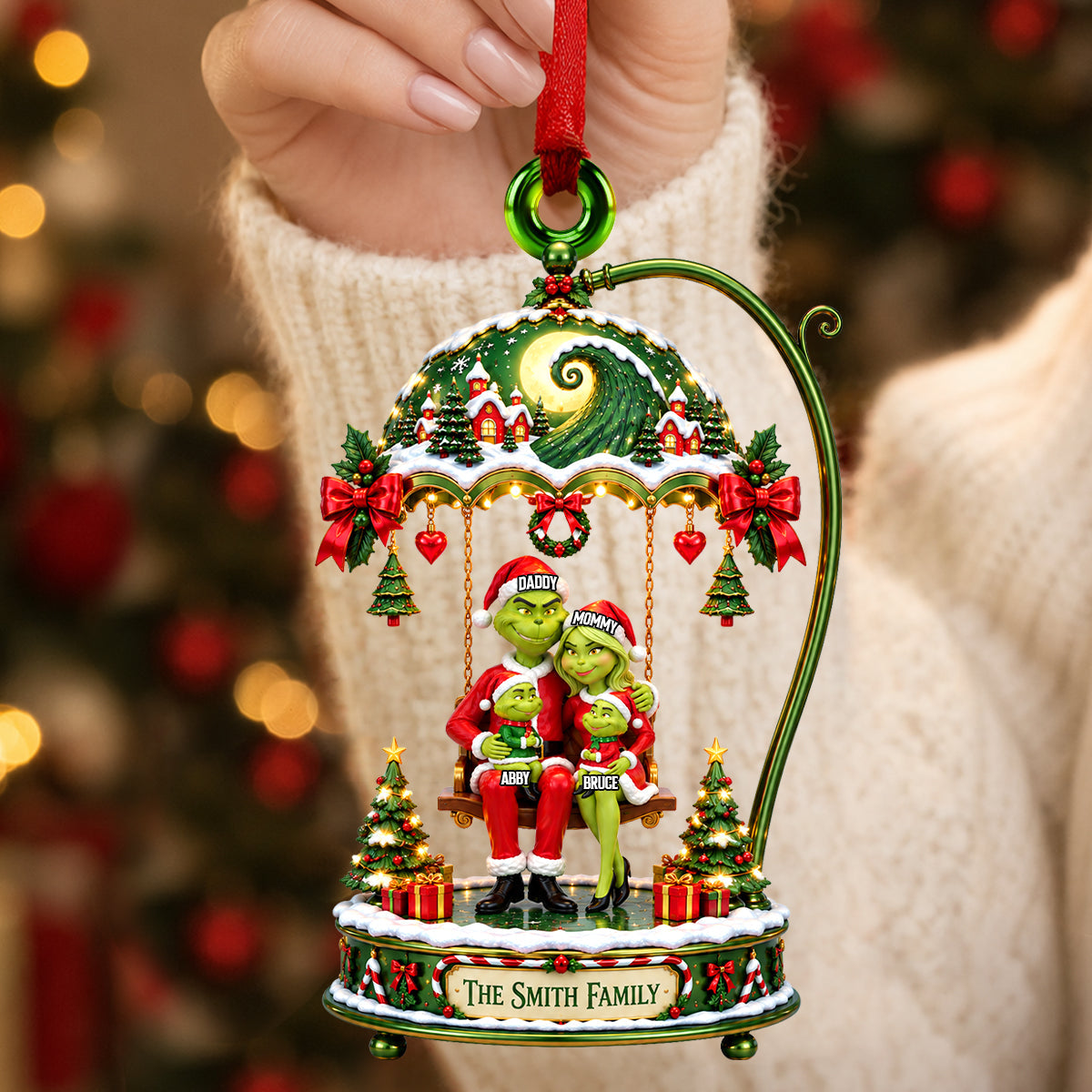 Whimsical Family - Personalized Ornament Gifts TC100162