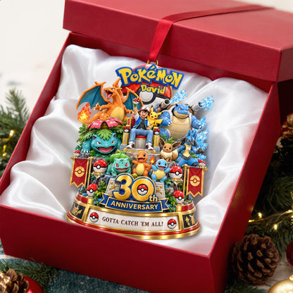 30th Anniversary Creature - Personalized Ornament Gifts TC100133