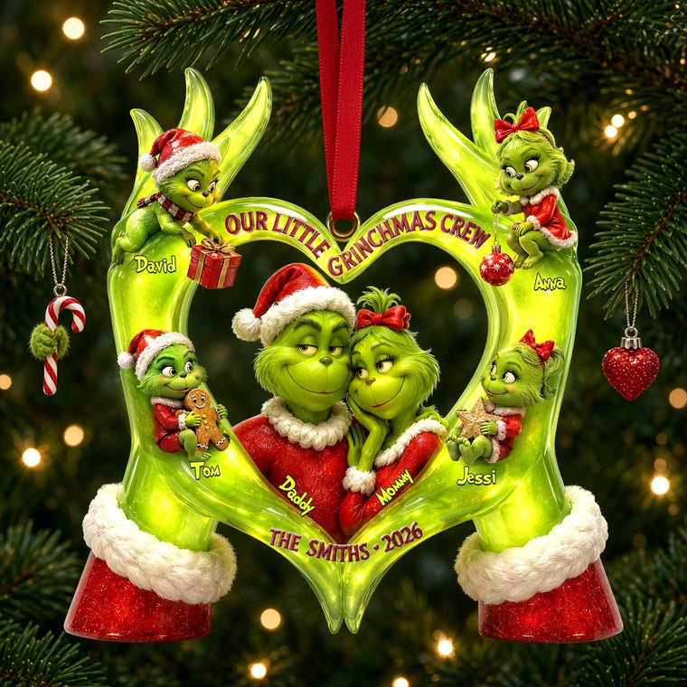 Little Mischief Family - Personalized Ornament Gifts TC100164