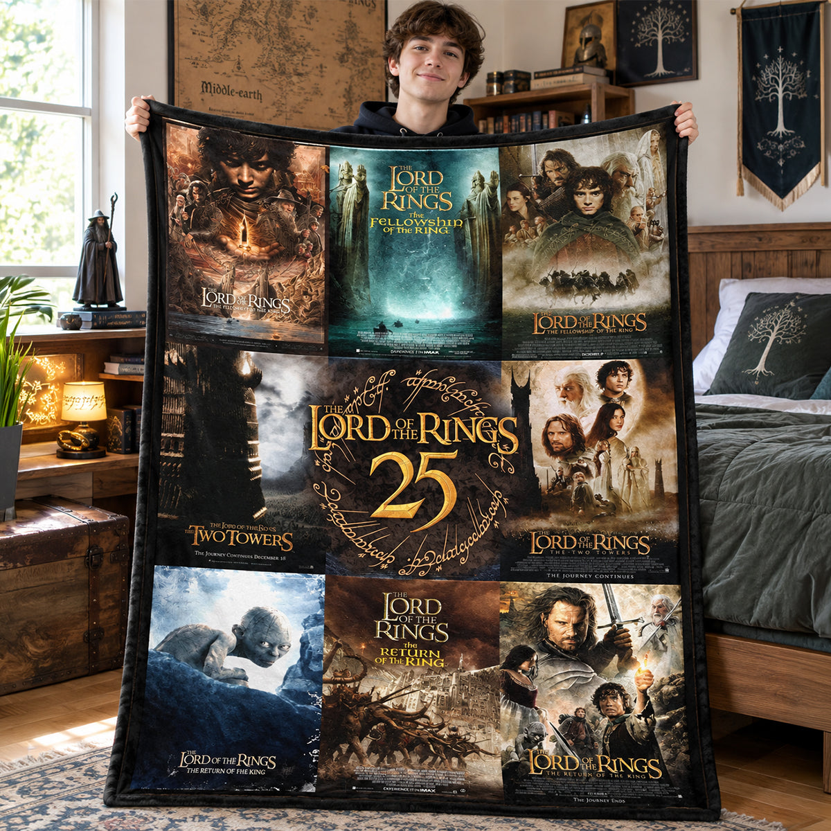 Epic Fantasy Movie Poster - Personalized Blanket TC100237