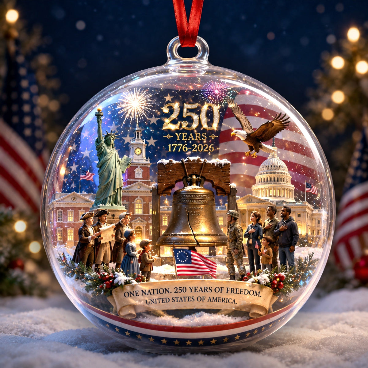 Glory Year - Personalized Ornament Gifts TC100109