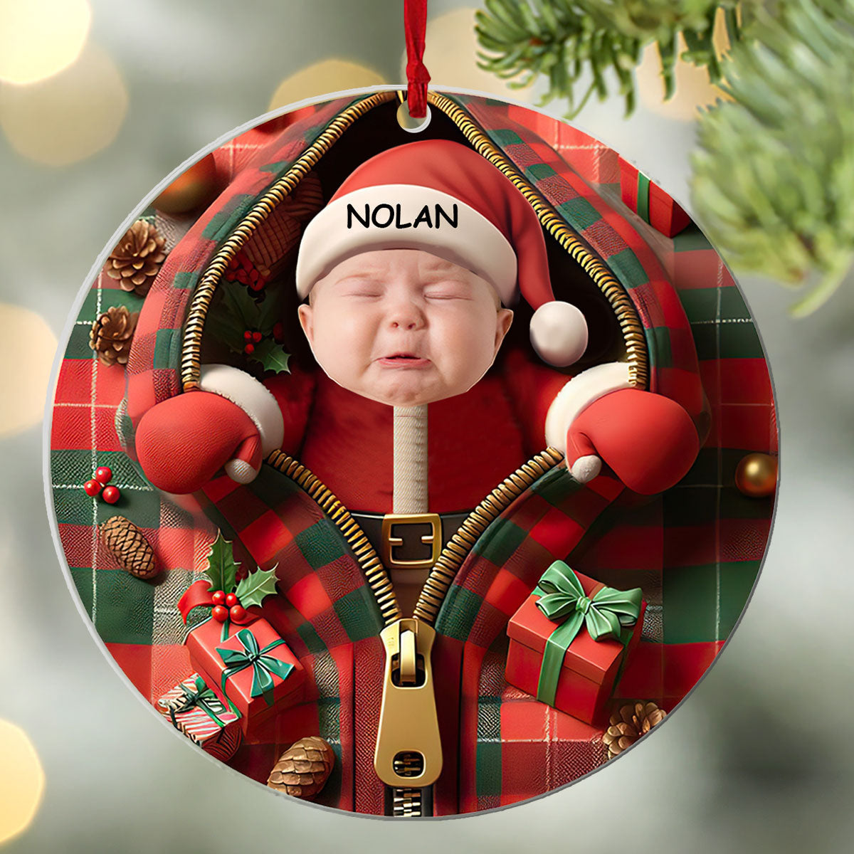 First Christmas - Personalized Acrylic Ornament GOJS10216