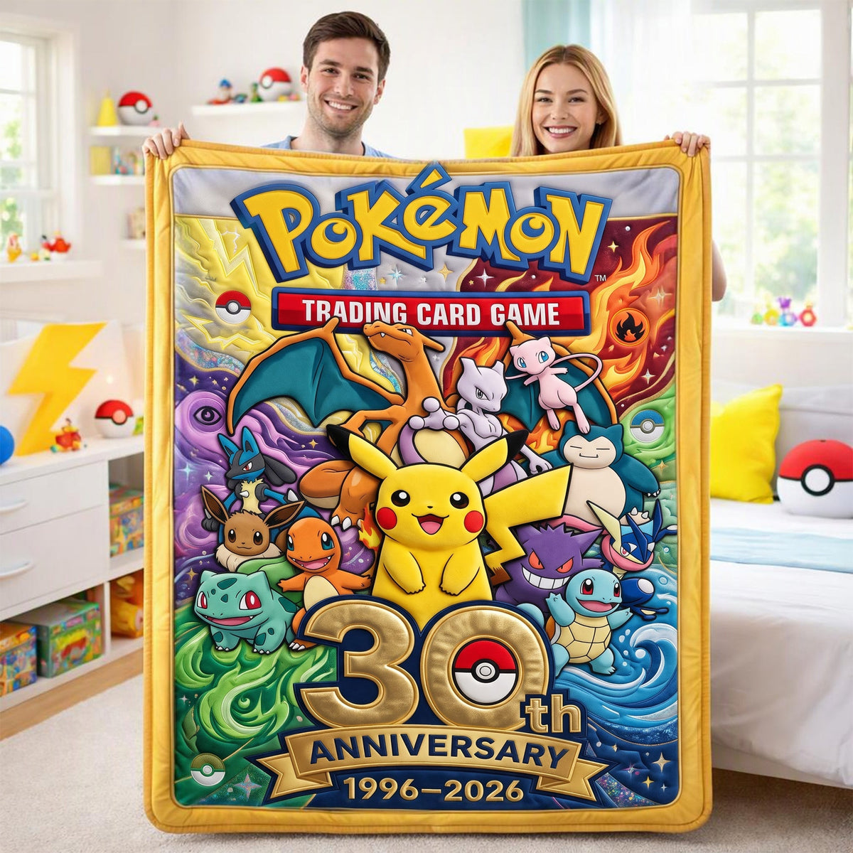 30th Anniversary Creature - Personalized Blanket TC100193