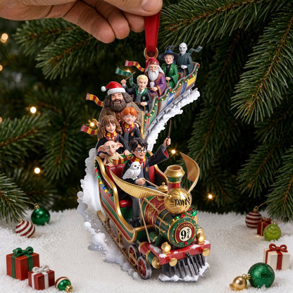 Fantasy Snow Train - Personalized Ornament Gifts TC100167