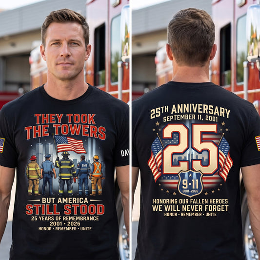 25 Years Of Remembrance - Personalized 3D Shirt TC100038