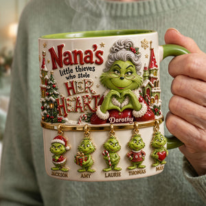 Grandma Holiday Christmas - Personalized Mug KN100260