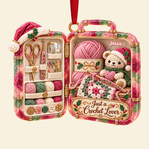 Handmade Crochet Lovers - Personalized Ornament Gifts KN100280
