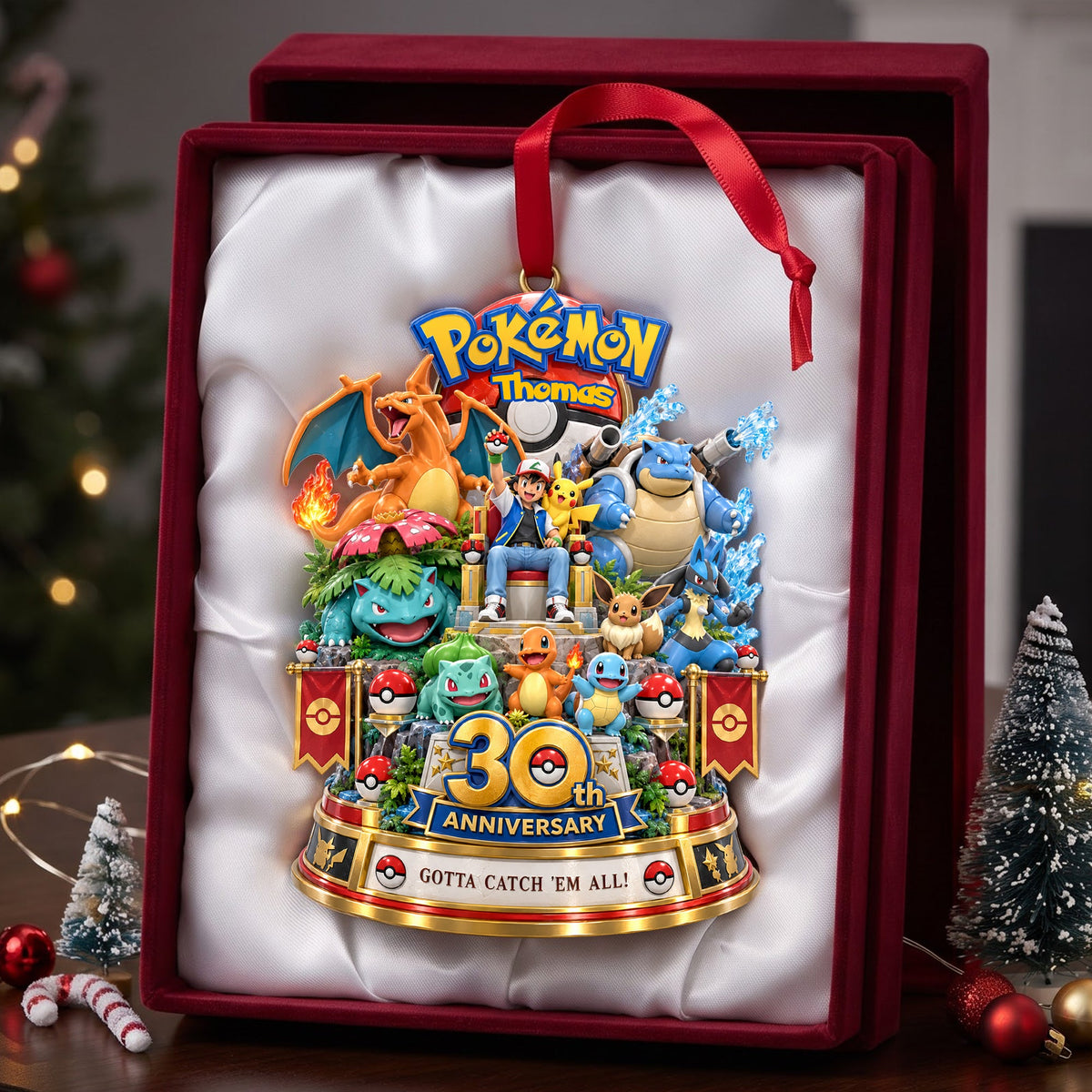 30th Anniversary Creature - Personalized Ornament Gifts TC100133