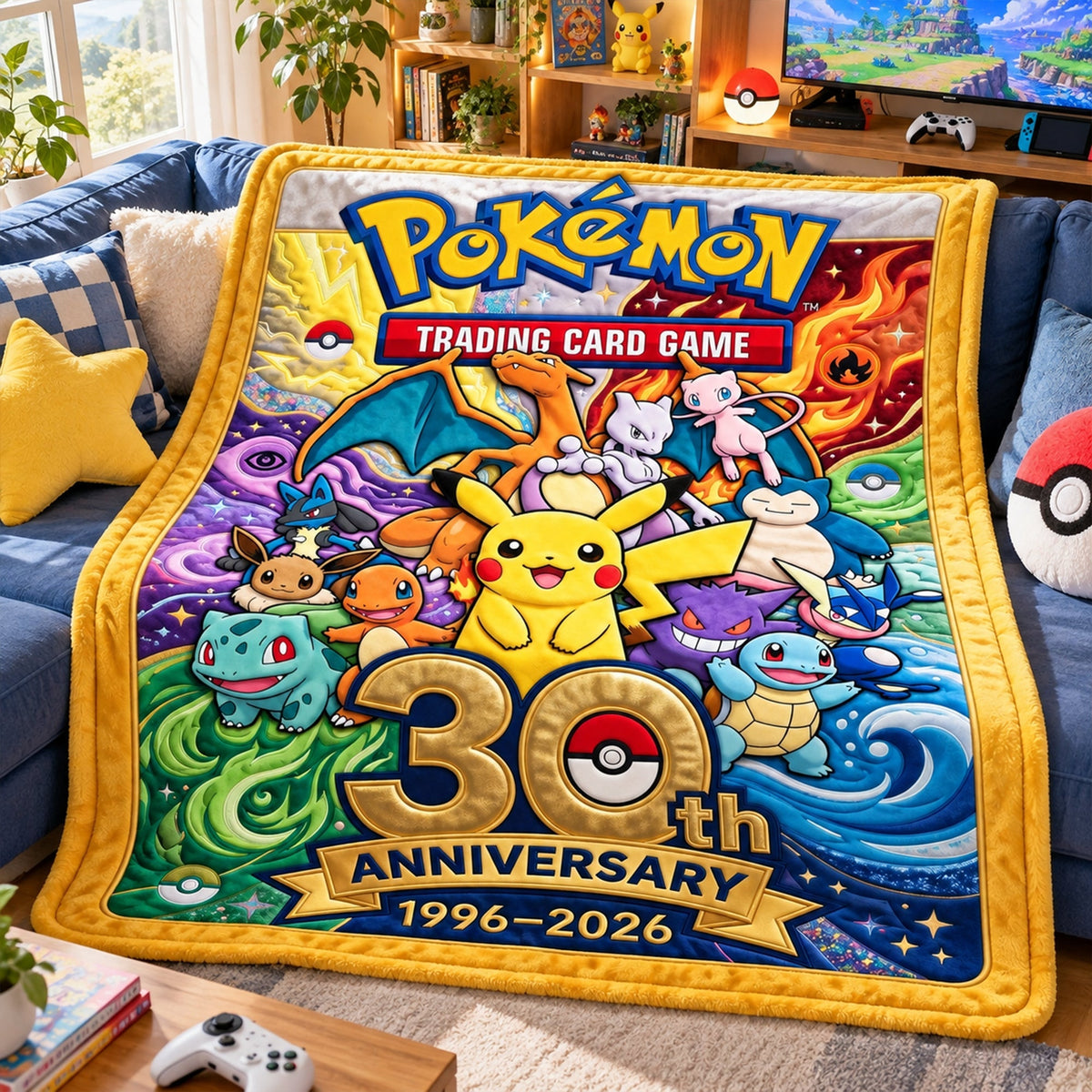 30th Anniversary Creature - Personalized Blanket TC100193