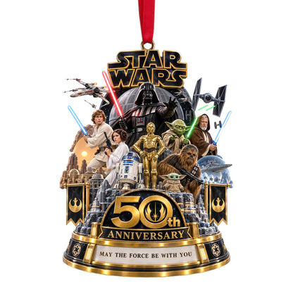 50th Anniversary Warriors Merry Christmas - Personalized Ornament Gifts TC100132